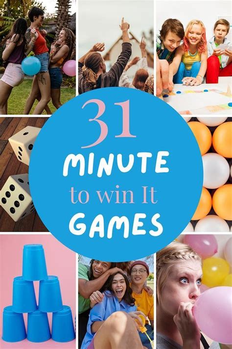 50 Hilarious Minute to Win It Games for Large Group Fun.